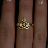 Mother & Child Celtic Knot Symbol Ring