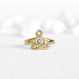 Mother & Child Celtic Knot Symbol Ring