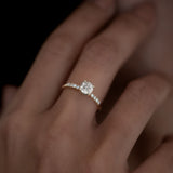 Solitaire Diamond Engagement Ring
