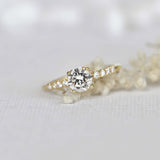 Solitaire Diamond Engagement Ring