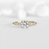 Solitaire Diamond Engagement Ring