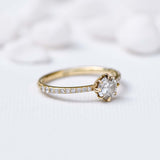 Classic Solitaire Round Diamond Ring