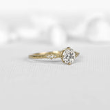 Infinite Trio Ring with 0.6c diamond