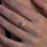 Infinite Trio Ring with 0.6c diamond