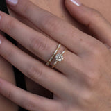 Infinite Trio Ring with 0.6c diamond