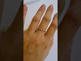 Elegant Distance Diamond Ring