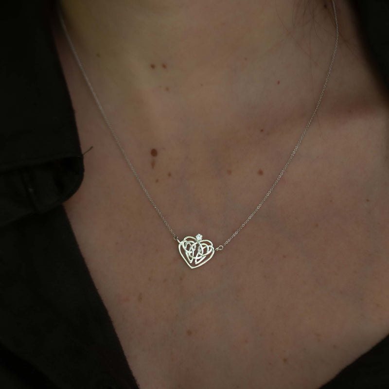 Celtic Motherhood Knot Symbol Necklace