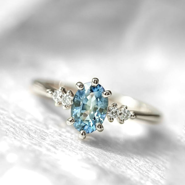 Eternal Elegance Blue Sapphire Ring