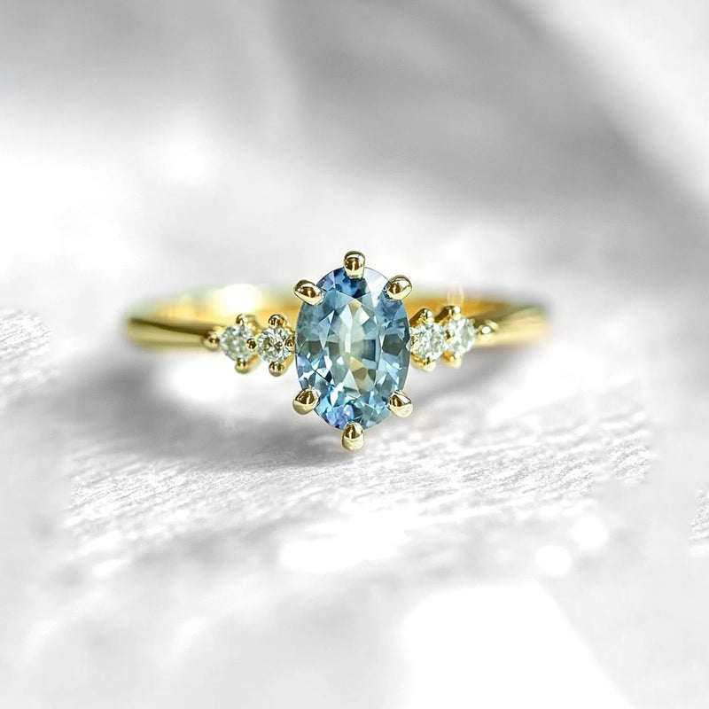 Eternal Elegance Blue Sapphire Ring