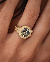 Asteria Ring Sapphire | Temple of the Sun