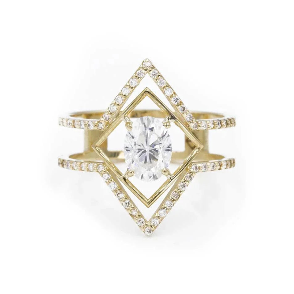 The Oval Square Stack | Giacomelli Jewelr