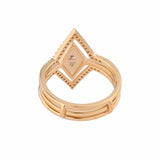 The Zoe Enamel Ring Stack | Giacomelli Jewelry