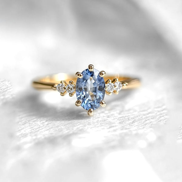 Eternal Elegance Blue Sapphire Ring