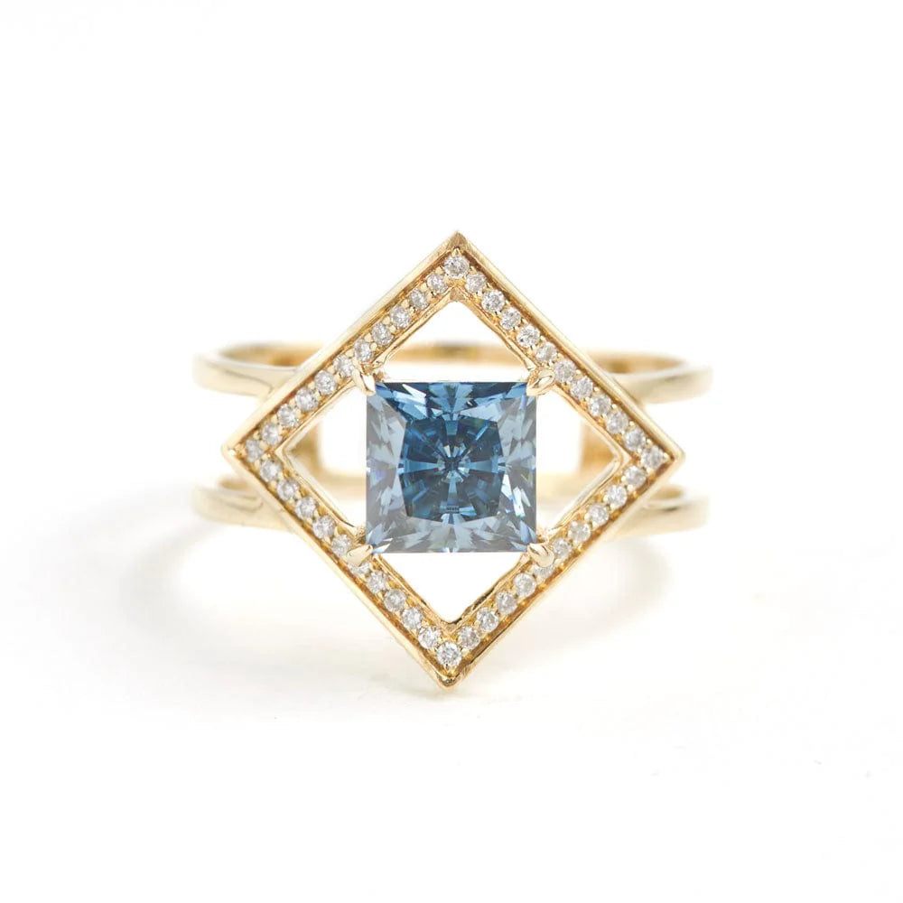 Moissanite Harmony Ring | Giacomelli Jewelry
