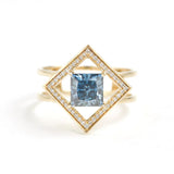 Moissanite Harmony Ring | Giacomelli Jewelry