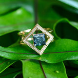 Moissanite Harmony Ring | Giacomelli Jewelry