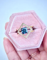 Moissanite Harmony Ring | Giacomelli Jewelry