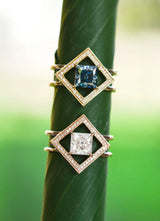 Moissanite Harmony Ring | Giacomelli Jewelry