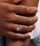 Moissanite Harmony Ring | Giacomelli Jewelry