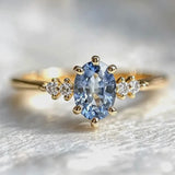 Eternal Elegance Blue Sapphire Ring